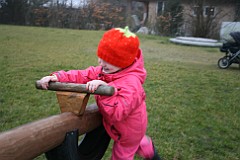 2 marts - Besoeg hos Mormor og Morfar