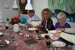 5 april - Moster Sanne og Charlottes foedselsdag i Valby