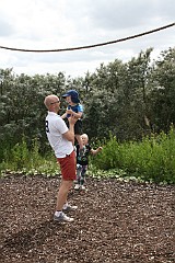 16 juli - Besoeg af Soeren og Majbritt i Hedeland