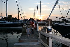 26 juli - Paa Ishoej Strand med Kenneth og Lene