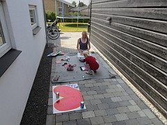 Hygge sammen med Mor og Far