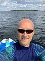 Morten paa Paddle Board Ture
